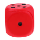 2x 6cm Sponge Dice Dot Dice Playing Dice for Kids Enlightenment Cognition
