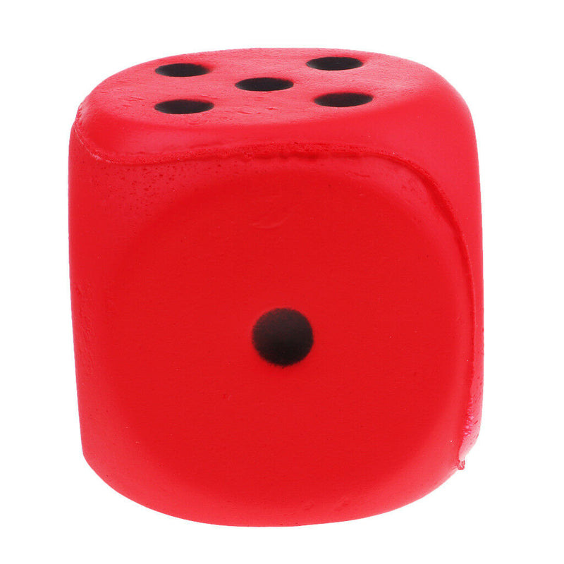 2x 6cm Sponge Dice Dot Dice Playing Dice for Kids Enlightenment Cognition