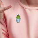 Cartoon Cute Potted Plant Brooch Badge Unisex Shirt Enamel Pins (Style 7)  A