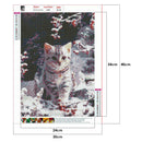 5D DIY Diamond Painting Full Drill Rhinestone Cat Cross Stitch Decor (T349)