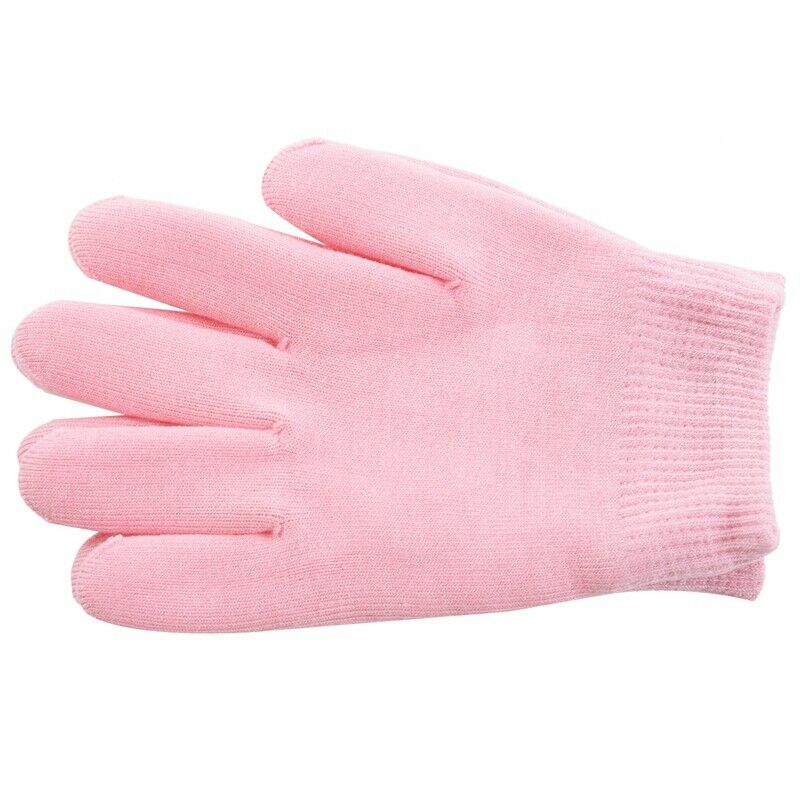 Beauty SPA Gloves Moisturizers Gel Therapy Skin Care - Pink I7G3