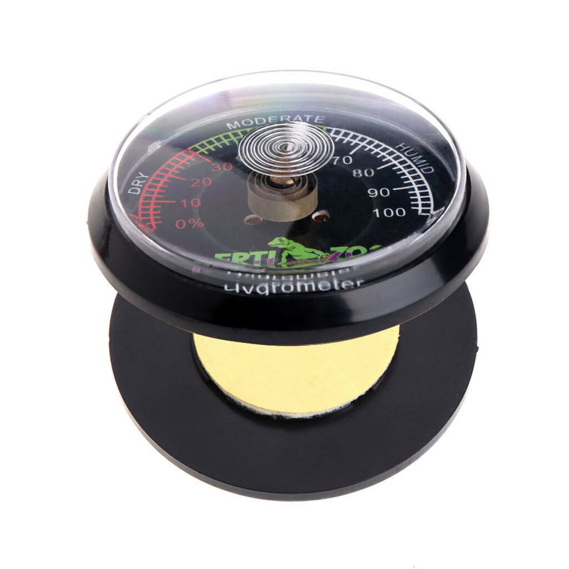Vivarium Reptile Tortoise Terrarium Hygrometer Humidity Meter Gauge Rearing Box