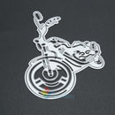 Motobike Metal Cutting Dies Stencil Scrapbook Paper Cards Craft Embossing DIY A