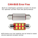 Super Bright Canbus Error Free 6-Smd 3030 Chipset 41Mm 211-2 212-2 569 578