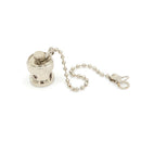 High quality BNC Copper Dust Cap With Chain female RF connector JR