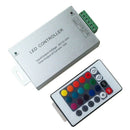 RGB LED Light String Dimmer RF Wireless Remote Controller Aluminum 28 Key 1