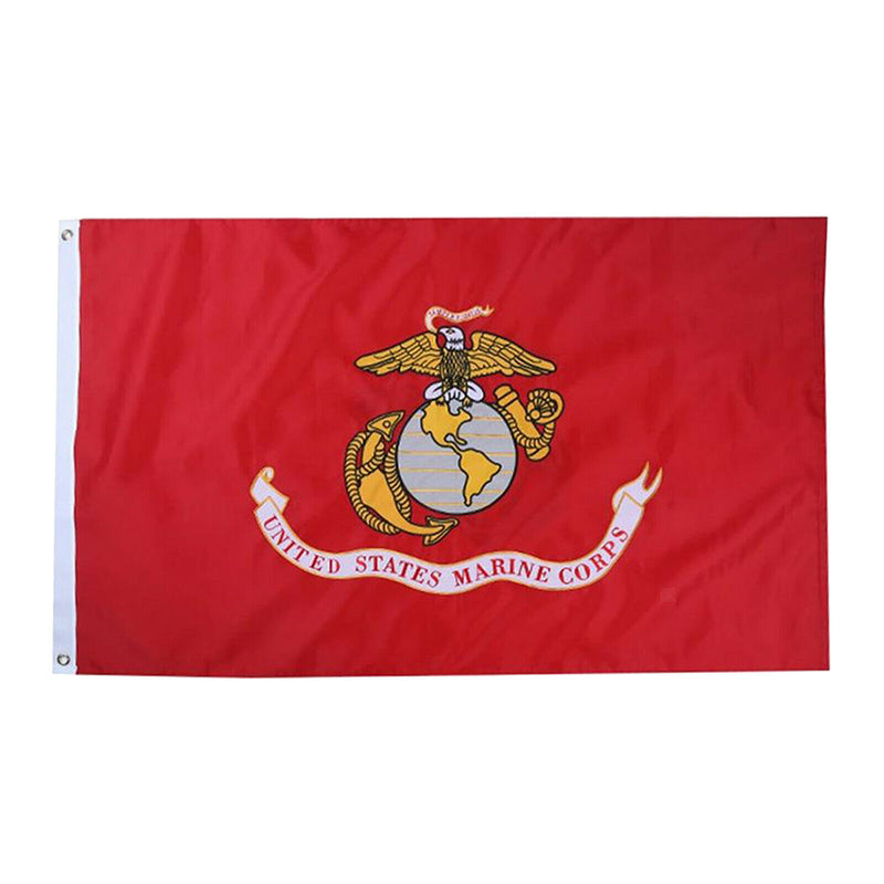 Heavy Duty United State Marine Corps Flags 2ply 3x5ft Outdoor Fade Resistant