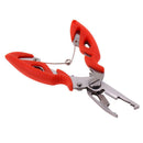 Stainless Steel Fishing Pliers Scissors Line Cutter Remove Hook Tackle Tool