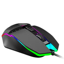 A902 USB Wired Optical RGB Backlit Gaming 4 Button 1200DPI Ergonomics Mouse