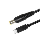 7955 Male To Type-C Bus With PD Chip Laptop Adapter Power Charger Connector