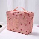Professional Large Makeup Bag Cosmetic Case Storage Handle Organizer Travel U1V2