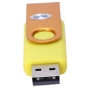 USB Mini Memory Stick 32GB USB 2.0 Memory Flash Drive OTG for Handy PC Yell