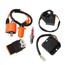 6 Pin Ignition Coil Solenoid Relay Kit fits Go Kart GY6 50cc 125cc 150cc