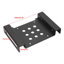 5.25"to 2.5"/3.5" Hard Disk Drive Holder HDD SSD Mounting Bracket Kit Aluminum