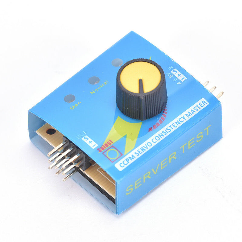 Adjustment Steering Gear Tester CCPM 3-Mode ESC Servo Motor for RC HelicopterTOT