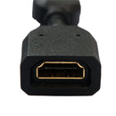 HDMI Male to Female Extension Cable for Google Chromecast Miracast (1pc) A