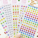 2 Sheets Colorful Animal Stickers Lovely Craft Scrapbook Card DIY Gift for KidsP