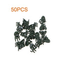50pcs/pack Garden Clips Plant Support Flower Vine Grafting Clamps Grape Fastener