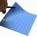 100mmx100mmx0.5mm GPU CPU Heatsink Cooling Thermal Conductive Silicone Pad P2A7