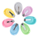 1Pc Baby nail clipper safety cutter toddler infant scissor  random color