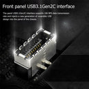 USB 3.1 Front Panel Header Type E M to Type C F Motherboard Expansion Cable