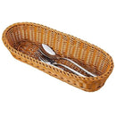 Oval Wicker Woven Basket Bread Basket Serving Basket, 14Inch Storage Basket R6P3