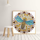5D DIY Special Shaped Diamond Painting Bee Cross Stitch Mosaic Craft Kits