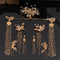 Hanfu Tiara Bride Costume Hair Accessories Chinese Phoenix Crown Luxury Cla E9S9