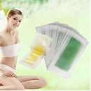 10 x Double Side Hair Removal Cold Wax Strips Paper For Leg Body Facial Hair OME