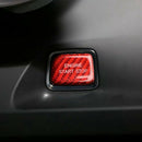 New Carbon Fiber Red Keyless Engine Start Button Cover Trim Fit for Chevrol