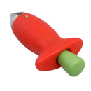 Nice Strawberry Stem Leaves Huller Remover Removal Fruit Corer Kitchen Tool