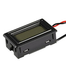 Pc 3 Way Flow Meter Digital Thermometer for Water Liquid Cooling Cooler Sys M2U1