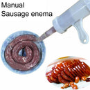 Hand Operated Sausage Machine Meat Stuffing Filling Filler Salami Maker Funnel