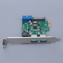 PCI-E to USB3.0 expansion Card 2 Ports USB 3.0 PCIe Adapter NEC Chipset