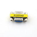Serial RS-232 DB9 9 Pin Female to Female F/F Gender Changer Coupler Adapter HES
