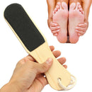 Double Sided Wooden Foot File Callus Rough Hard Skin Pro Tools Uwwj Remover C7N9