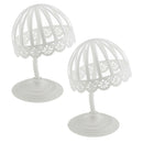2pcs Hat Display Holder Kids Sports Caps Storage Organizer Wigs Stand Rack