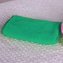 10X 25*25CM Soft Microfiber Polish Towel Absorbent Green Car Wash Cleaning T0R1.