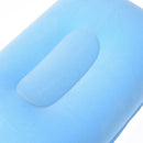 outdoor portable folding air inflatable pillow double sided flocking cushion ME