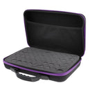 60 Bottles Essential Oil Carry Case 5ML~15ML Holder Storage Bag Box Purple