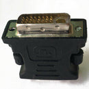 20 * 10 Mm DVI-D 24 + 1 Pin Male To VGA 15Pin Female Active Cable Plastic ZSM