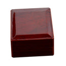 4Pcs Wood Velvet  Cufflinks Jewelry Display