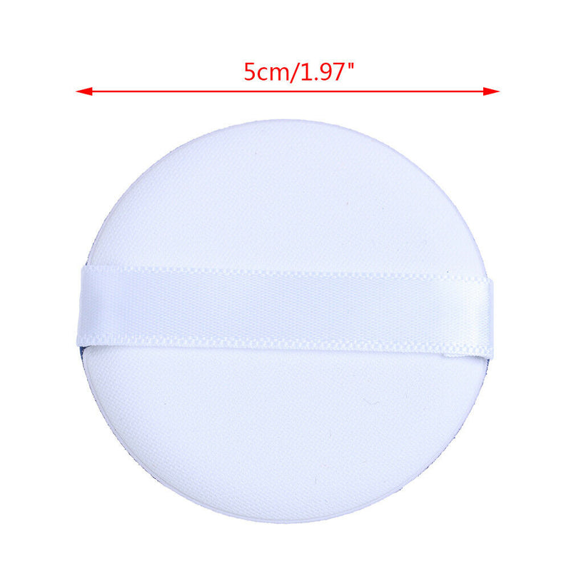 8x/Set Round Shaped Makeup Air Cushion Sponge Puff Dry Wet Dual Use Concealer Bj