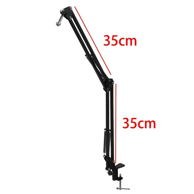 NB-35 Microphone Scissor Arm Stand 75Cm High Tabletop Boom Mic Suspension M