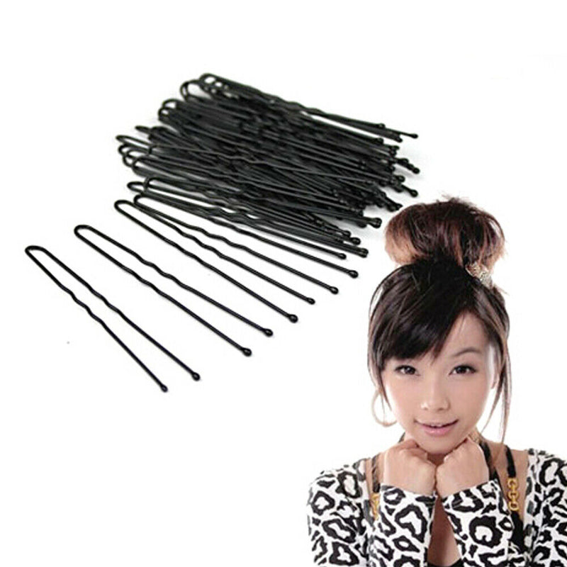 U-shaped Bun Hair Bobby Pin Clip Hair Grips Wavy Salon Hair Grips Pins