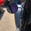 Door Off Mirror for Jeep Wrangler Side Mirrors Circular Rear View Quick Rel