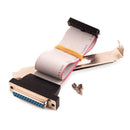 LPT1 parallel port printer I/O adapter DB25 to IDC 26Pin header slot plate  Z