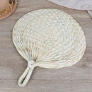 Decorative Hand Fan Straw Hand-woven Wedding Souvenir Handheld Bamboo Dance G â„–[