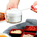 Multi-Function Manual Garlic Press Grinder Meat Cutting Machine Household G H7P7