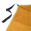 Safurance Welder Leather Welding Cutting Bib Shop Apron Heat Resistant Clothe Gw